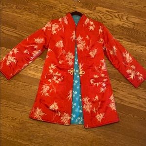 Vintage Reversible brocade jacket
